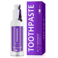 Purple whitening toothpaste